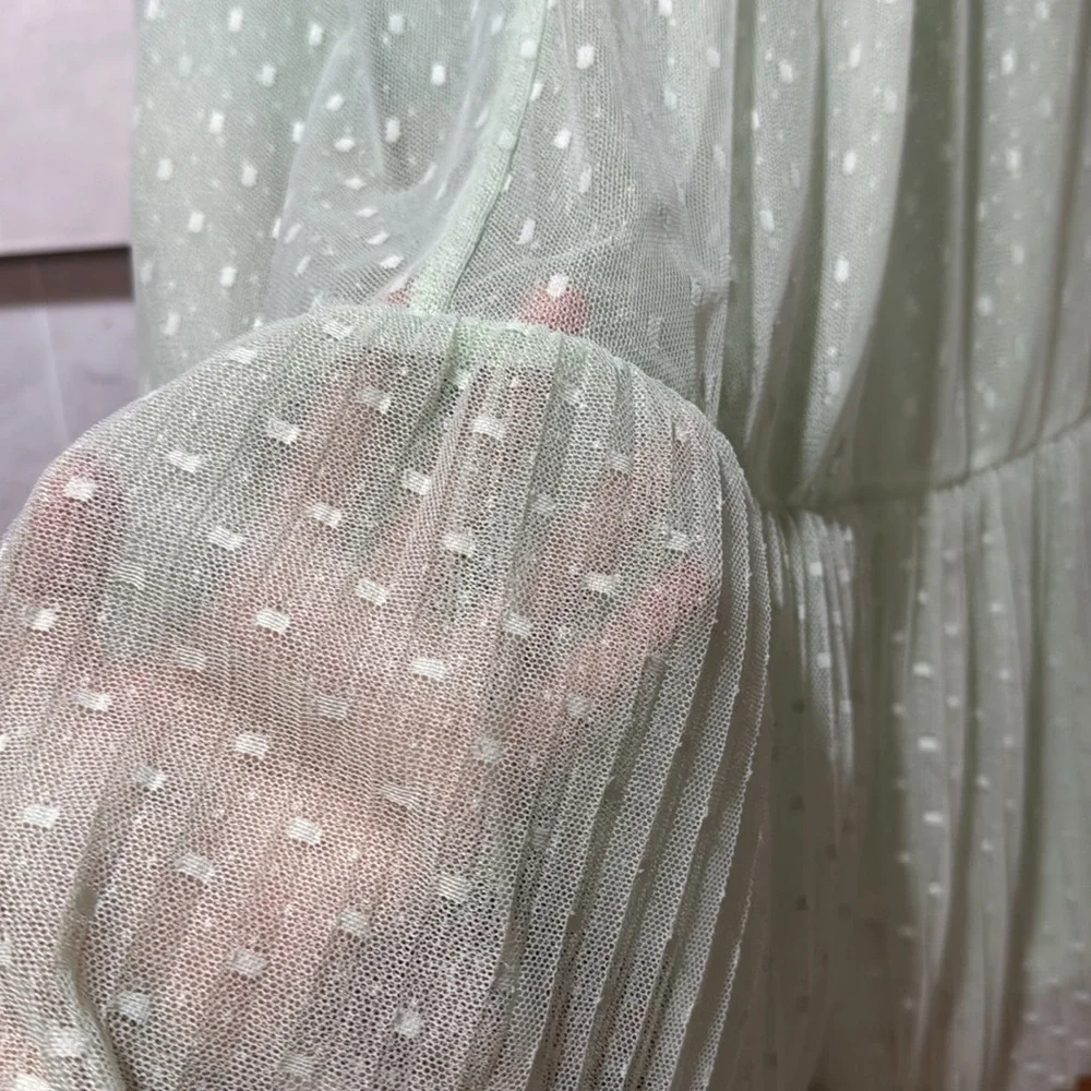 - 😊Anthropologie  Hutch Tulle Bow-Tie Midi Dress size 10 - Picture 9 of 12